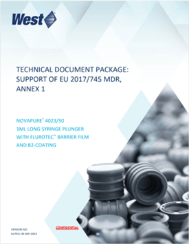 MDR Annex 1 Technical Document Package