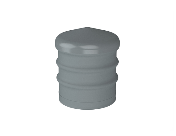 NovaPure® Bromobutyl Plungers Front View