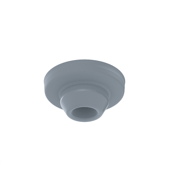 FluroTec™ Bromobutyl Stoppers Bottom Angle