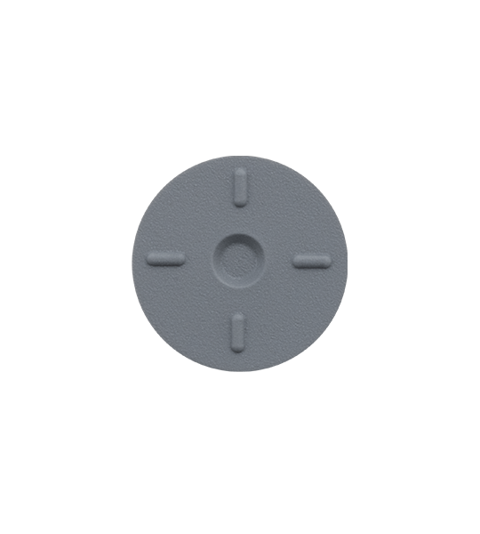 FluroTec™ Bromobutyl Stoppers Top View