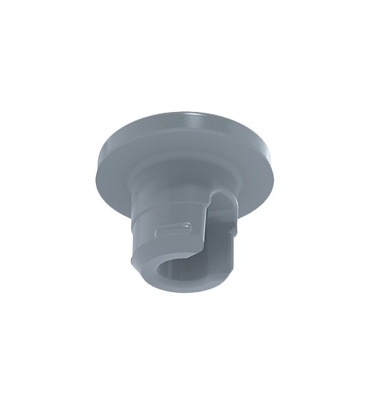 FluroTec™ Bromobutyl Stoppers Bottom Angle