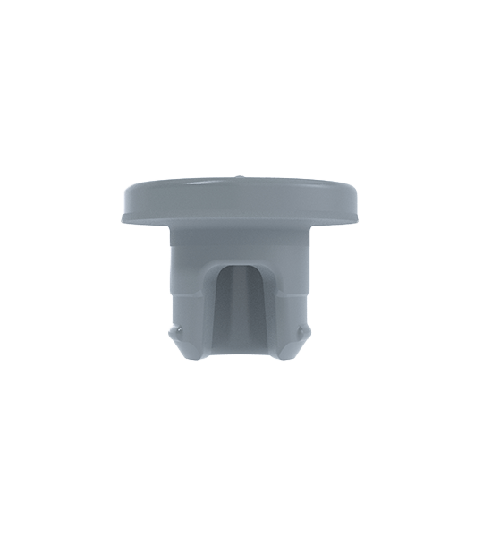 FluroTec™ Bromobutyl Stoppers Front view