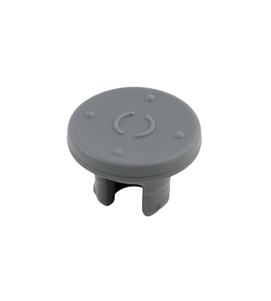 FluroTec™ Bromobutyl Stoppers Top view