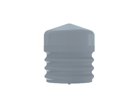 FluroTec™ Bromobutyl Plungers Front View