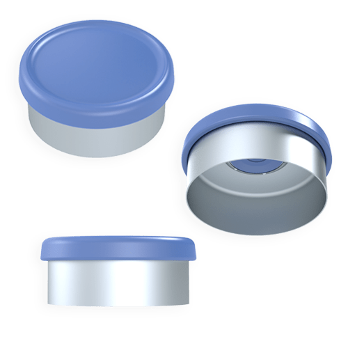20mm Flip-Off® CCS (Clean, Certified, Sterilized) Seals (Blue)