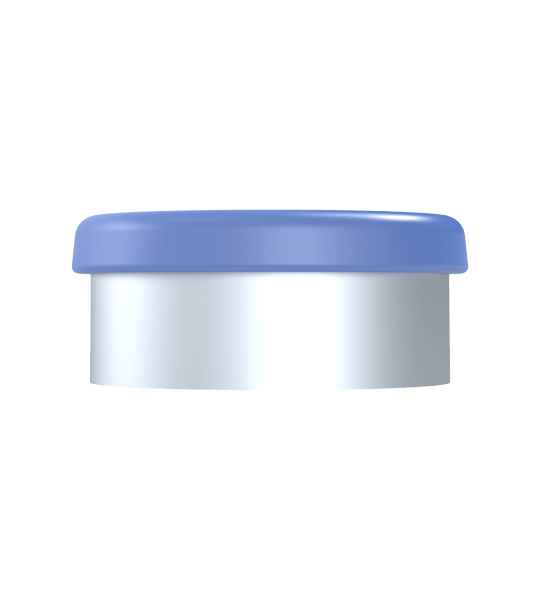 Aluminum Flip-Off® Caps (Blue Color) For 5ml Cz Vials