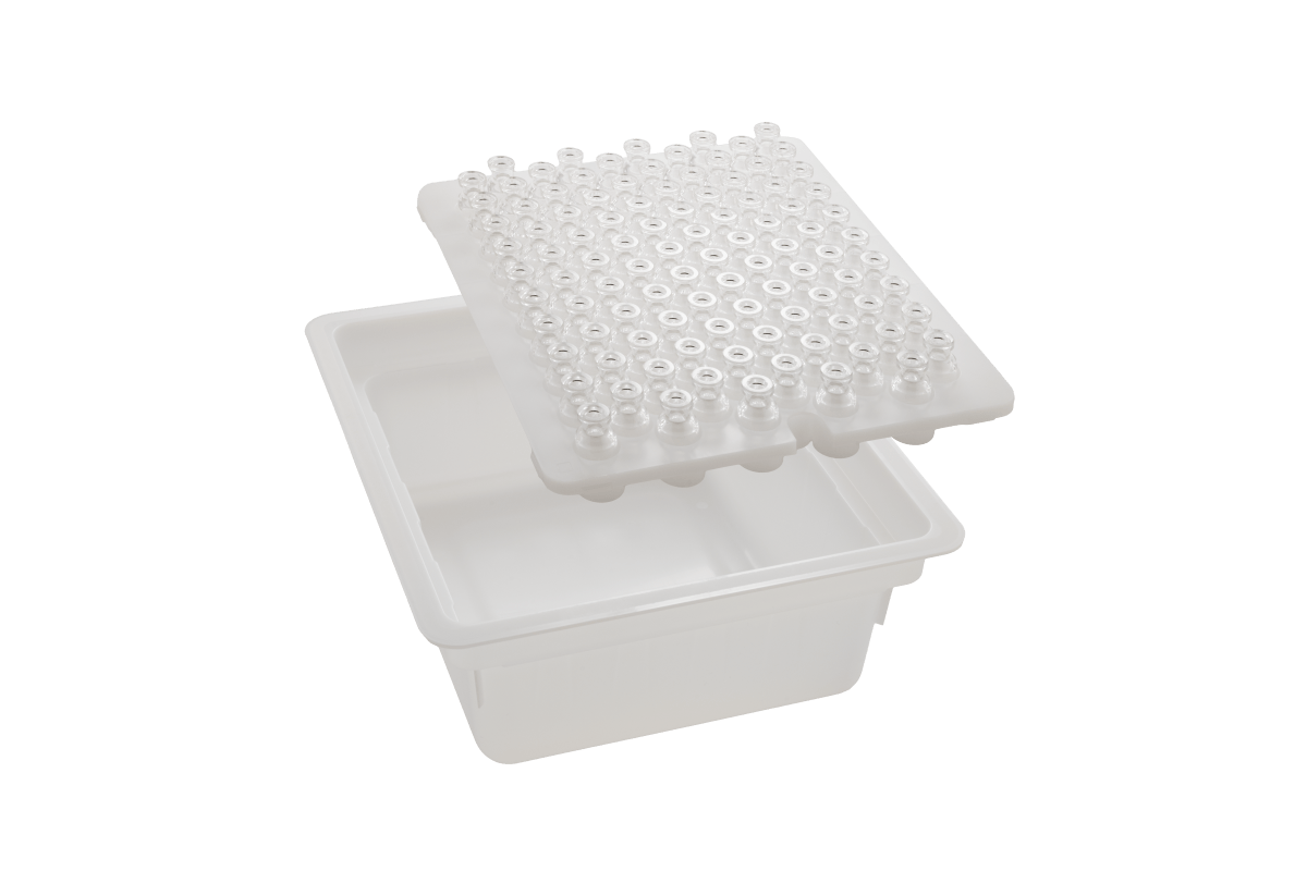 2ml Nested Vials InTub as Stacked