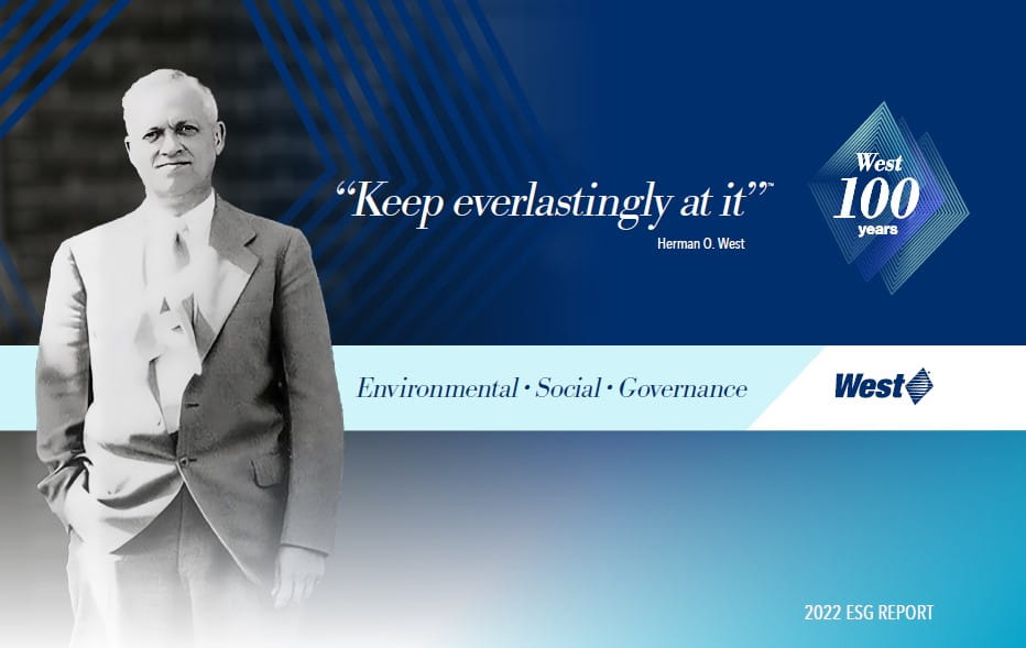West's 2022 ESG Progress: Sustainability, Diversity, Inclusion, Global Recognition