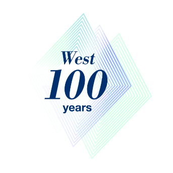 100 Years of West Logo