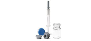 Daikyo Crystal Zenith Syringe and vial and stoppers and seals