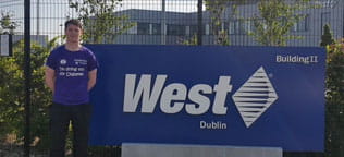 Kevin O'Connell runs for Diabetes Ireland