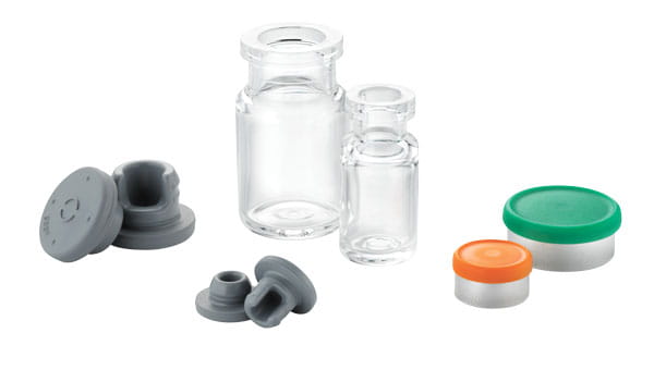 Vials, Seals and stoppers