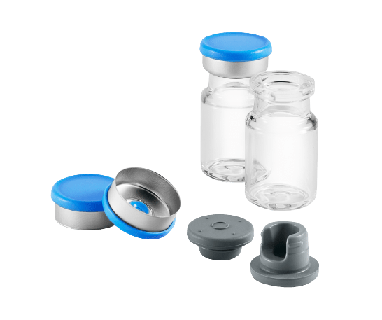 West Ready Pack™ containment solution with Vials, Stoppers & Seals