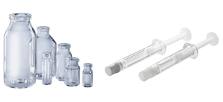 Daikyo Crystal Zenith Vials and Syringes