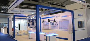 West's Tradeshow Booth