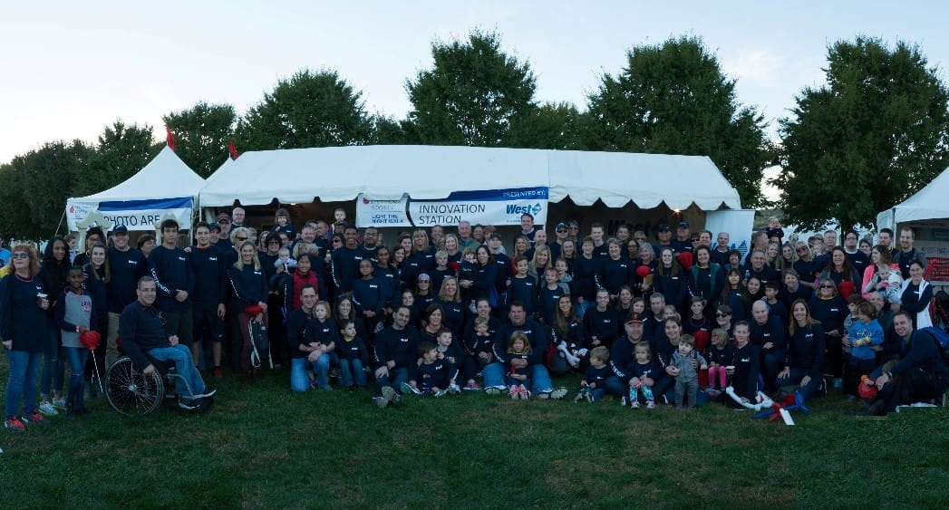 West employees at LLS walk