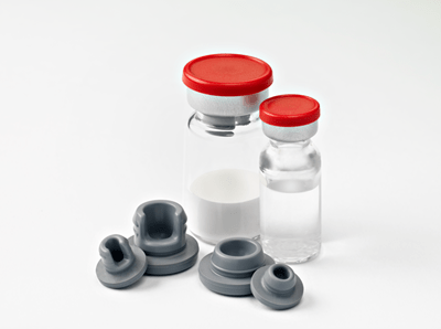 Stoppers with Complete filled Vials