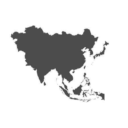 Map of Asia Pacific