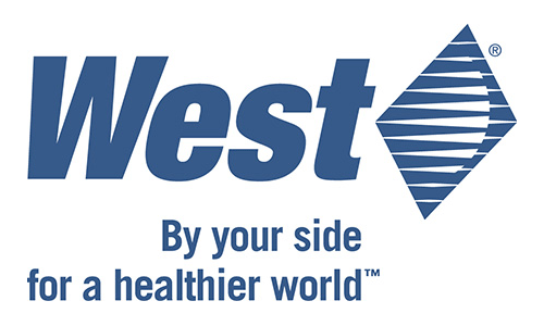 West's Logo with the 'By your side for a healthier world' tagline.