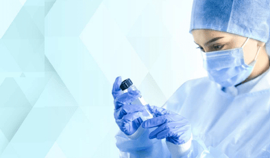 Nurse with Vial
