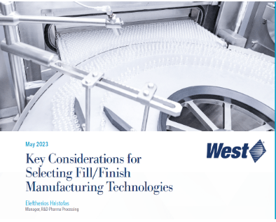 Key Considerations for Selecting West Fill/Finish Manufacturing Technologies 