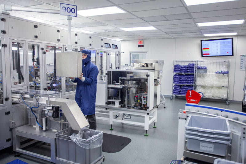 Clean room contract assembly